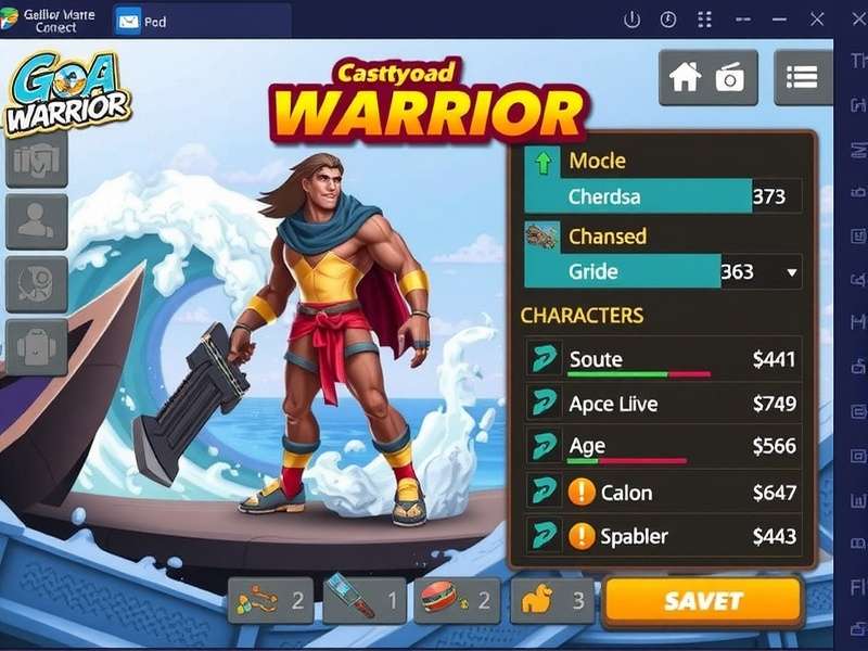 Goa Wave Warrior Character Customization